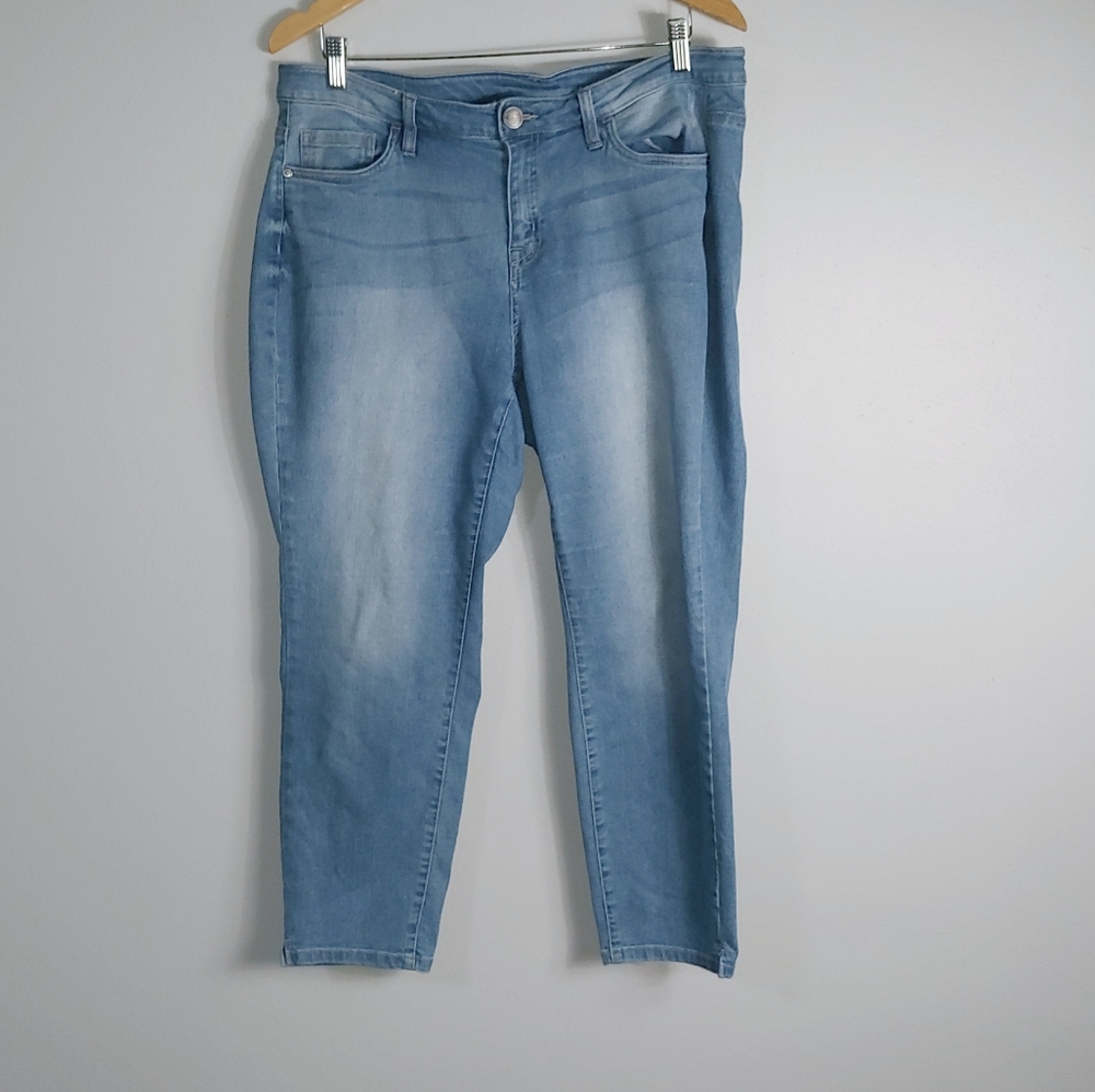 16 Lane Bryant Stretch Ankle Skinny Jeans